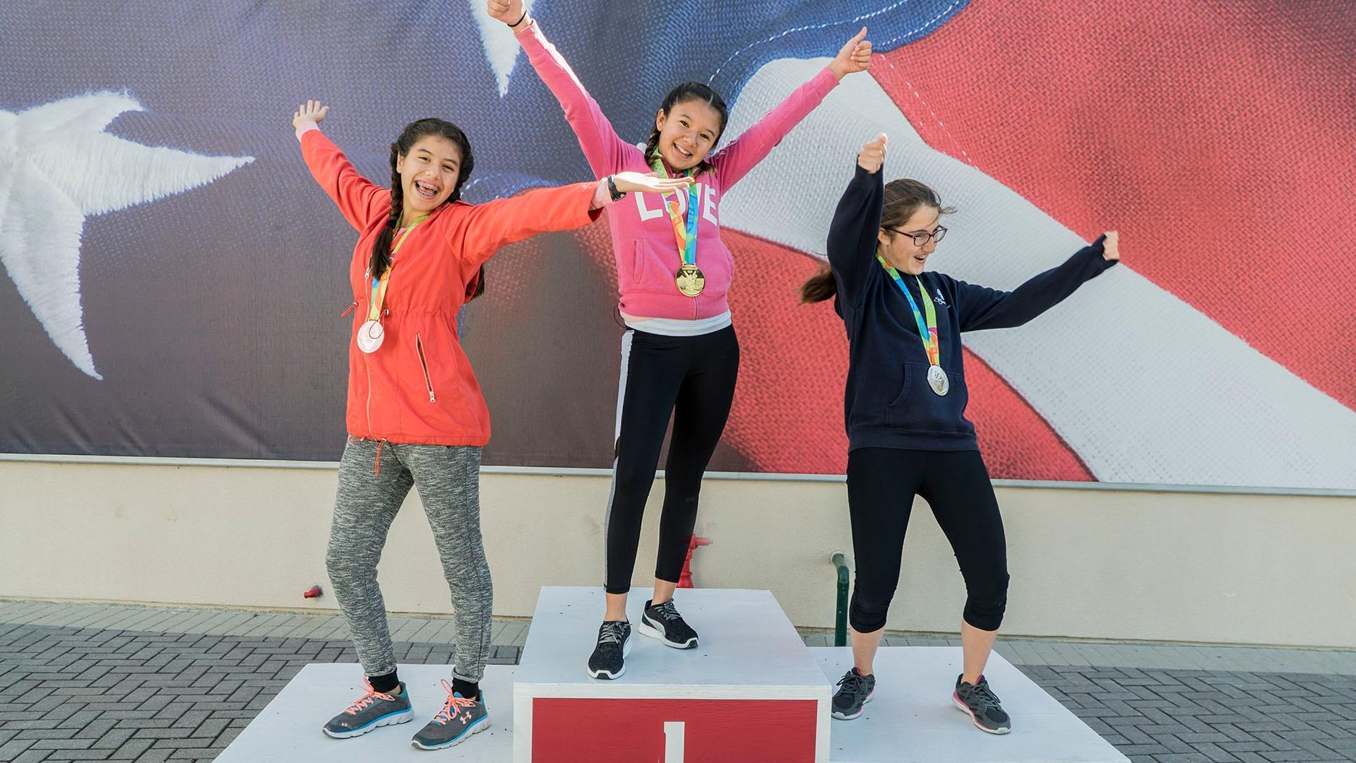 San Diego SciGirls team up with a sports medicine physician to create a fitness boot camp.