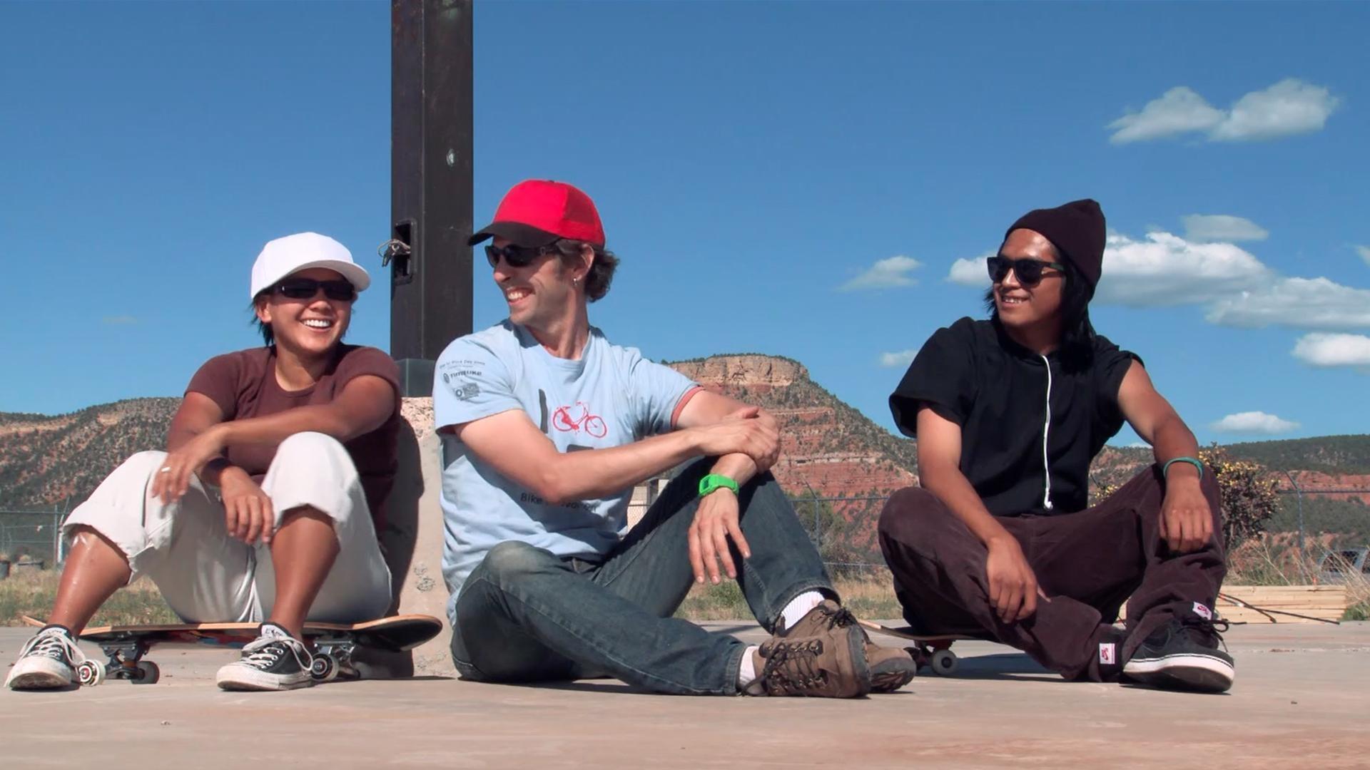 Design Squad builds a skateboarding street course.