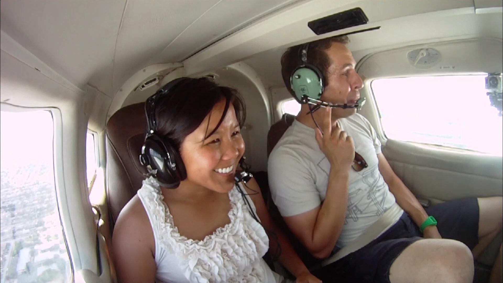 Judy and Adam invite Felipe to compete in the 2010 Red Bull Flugtag competition.