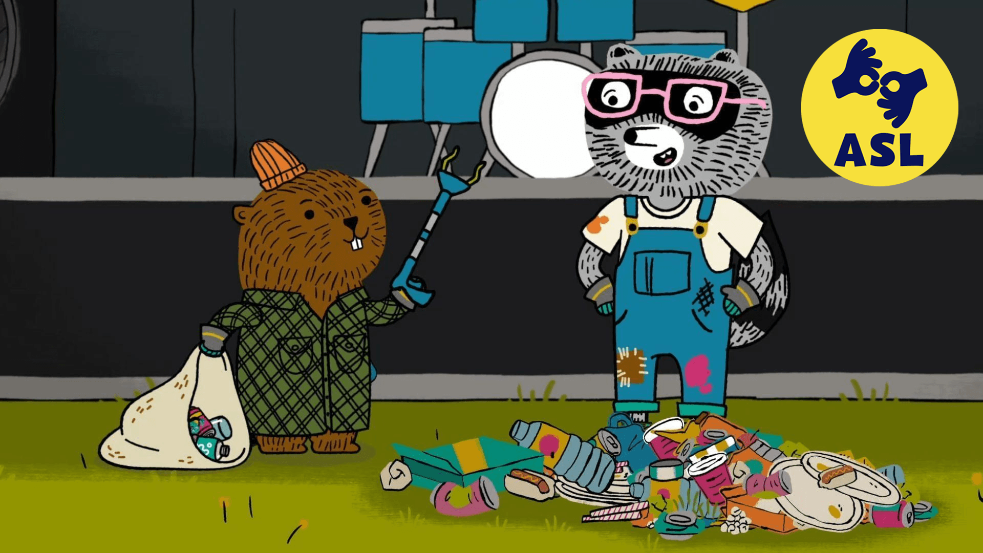 Carl and his friends clean up the park./Carl accidentally breaks Sheldon’s birthday present for hi