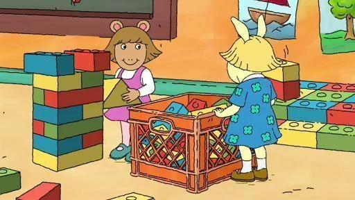 D.W. gets jealous when Emily gets the lead part in the play. /D.W. builds her dream house.