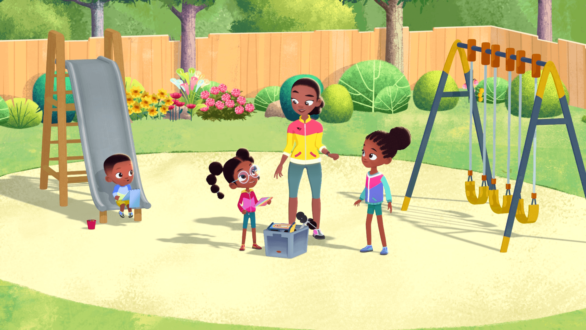 The Hunter kids use their great-grandpa’s tools to create their very first weathercast.
