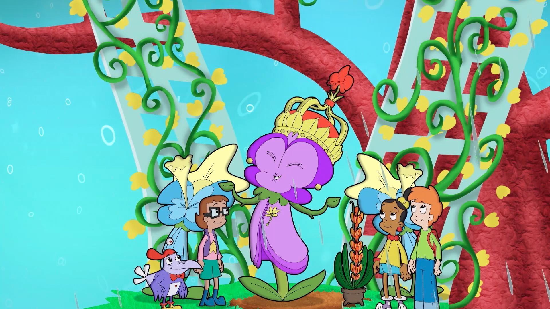 The CyberSquad hurries to stop a funky flower that is taking over Cyberspace!