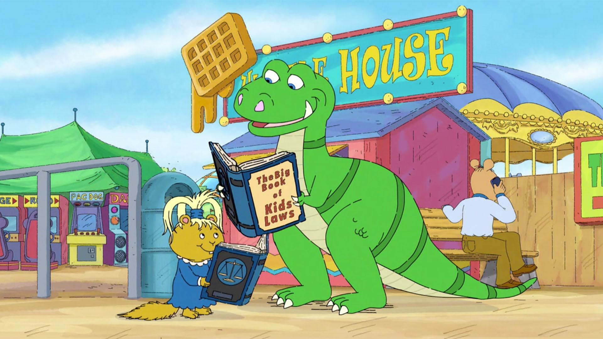 Bud gets blamed for an accident caused by D.W./D.W. and Bud want to ride a rollercoaster.