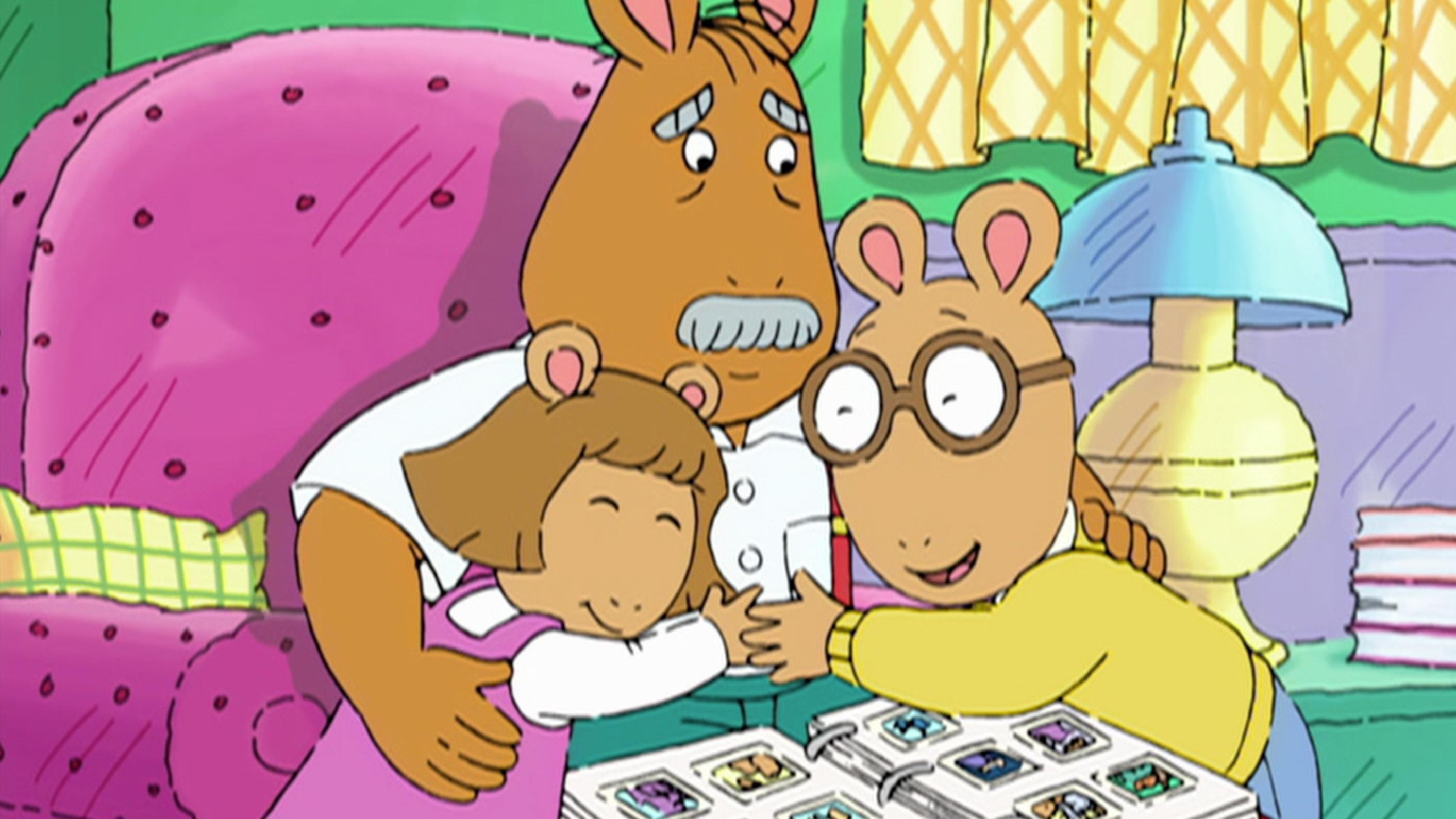 Grandpa Dave starts to experience memory loss./Buster is excited for the carpool.