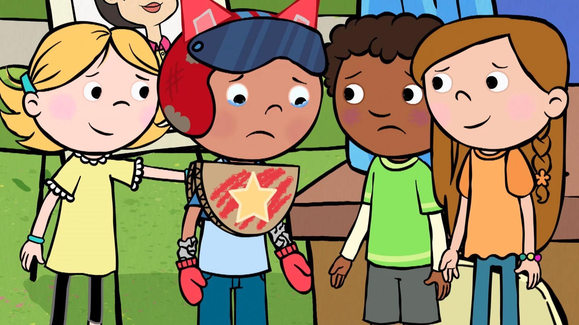A comic book comes to life on the island. / Tucker takes the Fire Dog Challenge.