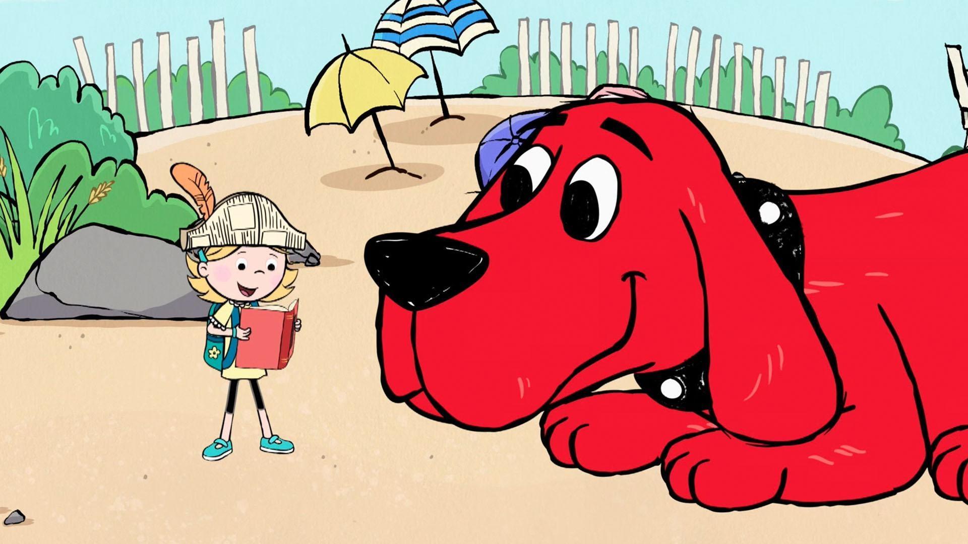 Clifford and Emily Elizabeth play pirates. / The kids race to Mars!