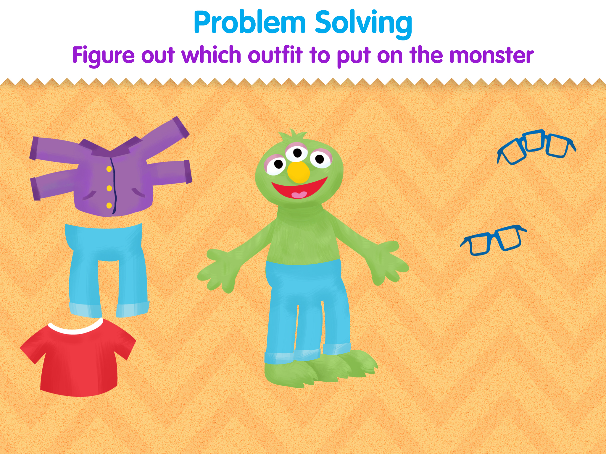 Cookie Monster's Challenge screenshot.
