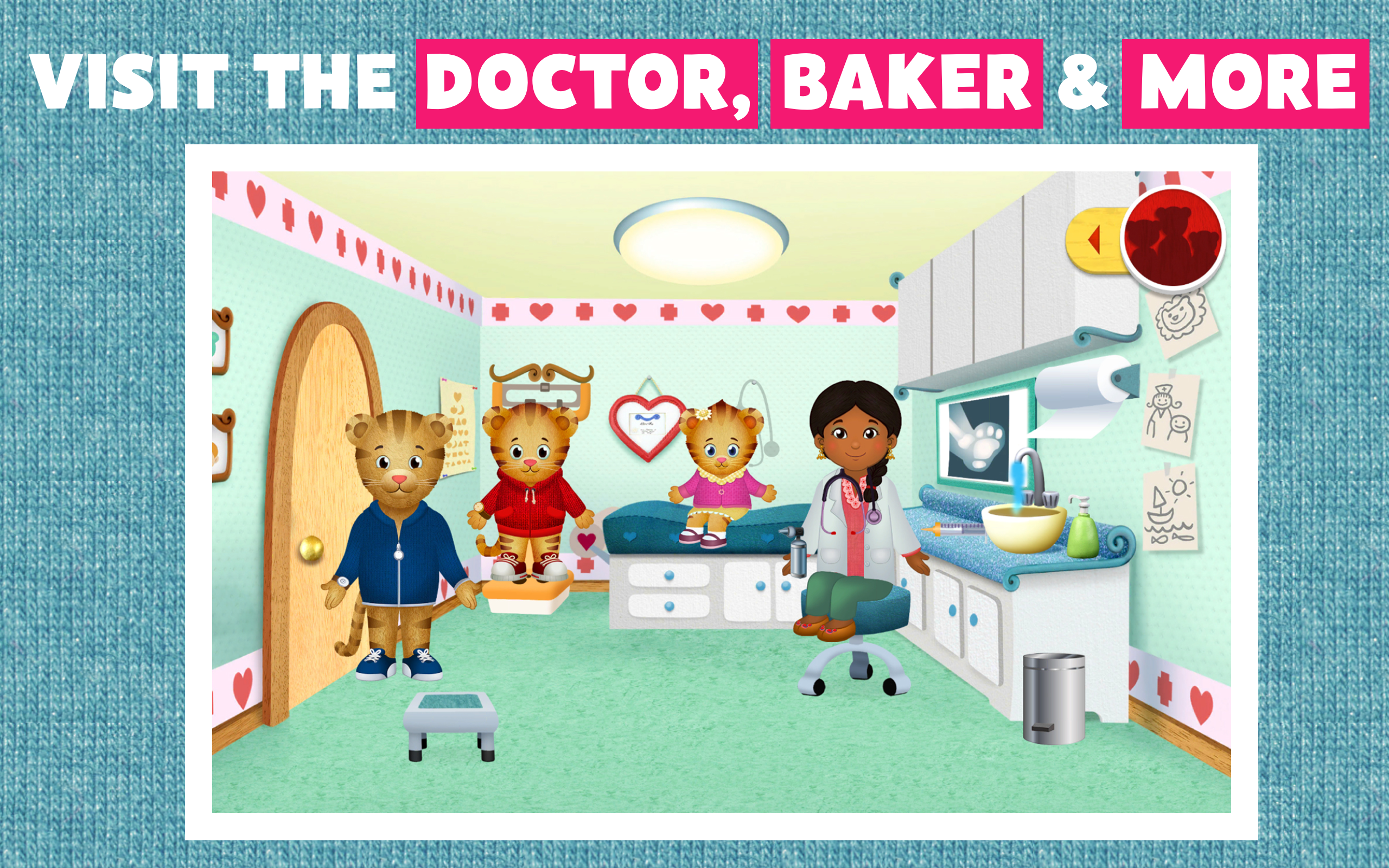 Explore Daniel Tiger's Neighborhood screenshot.