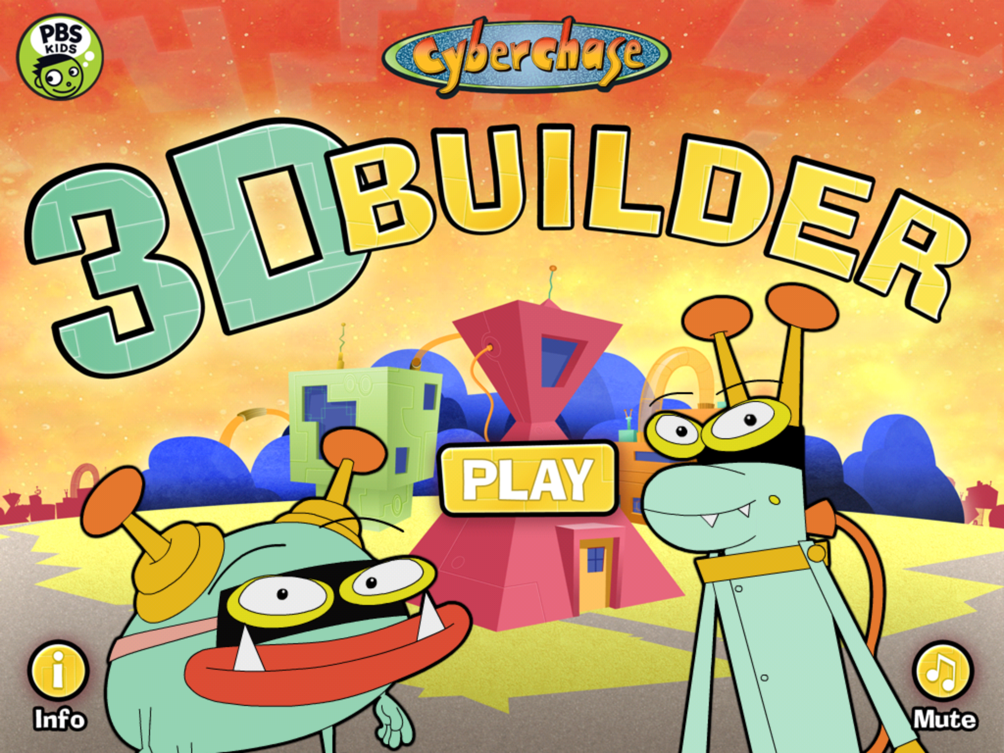 Cyberchase 3D Builder screenshot.