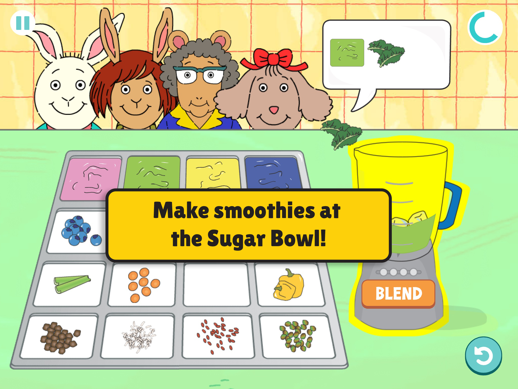Arthur's Big App screenshot.