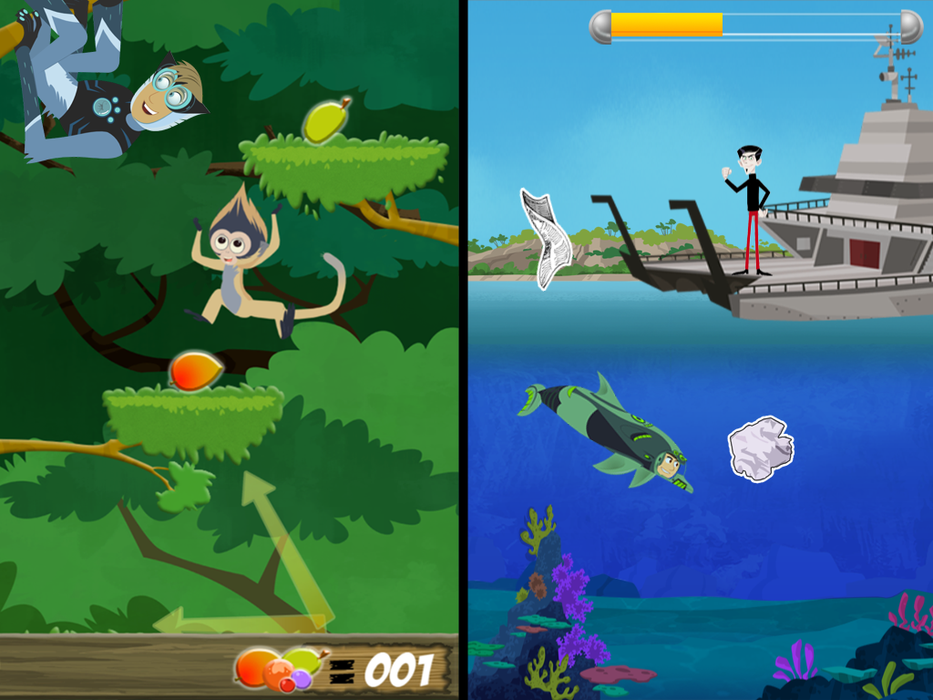 Wild Kratts World Adventure screenshot.