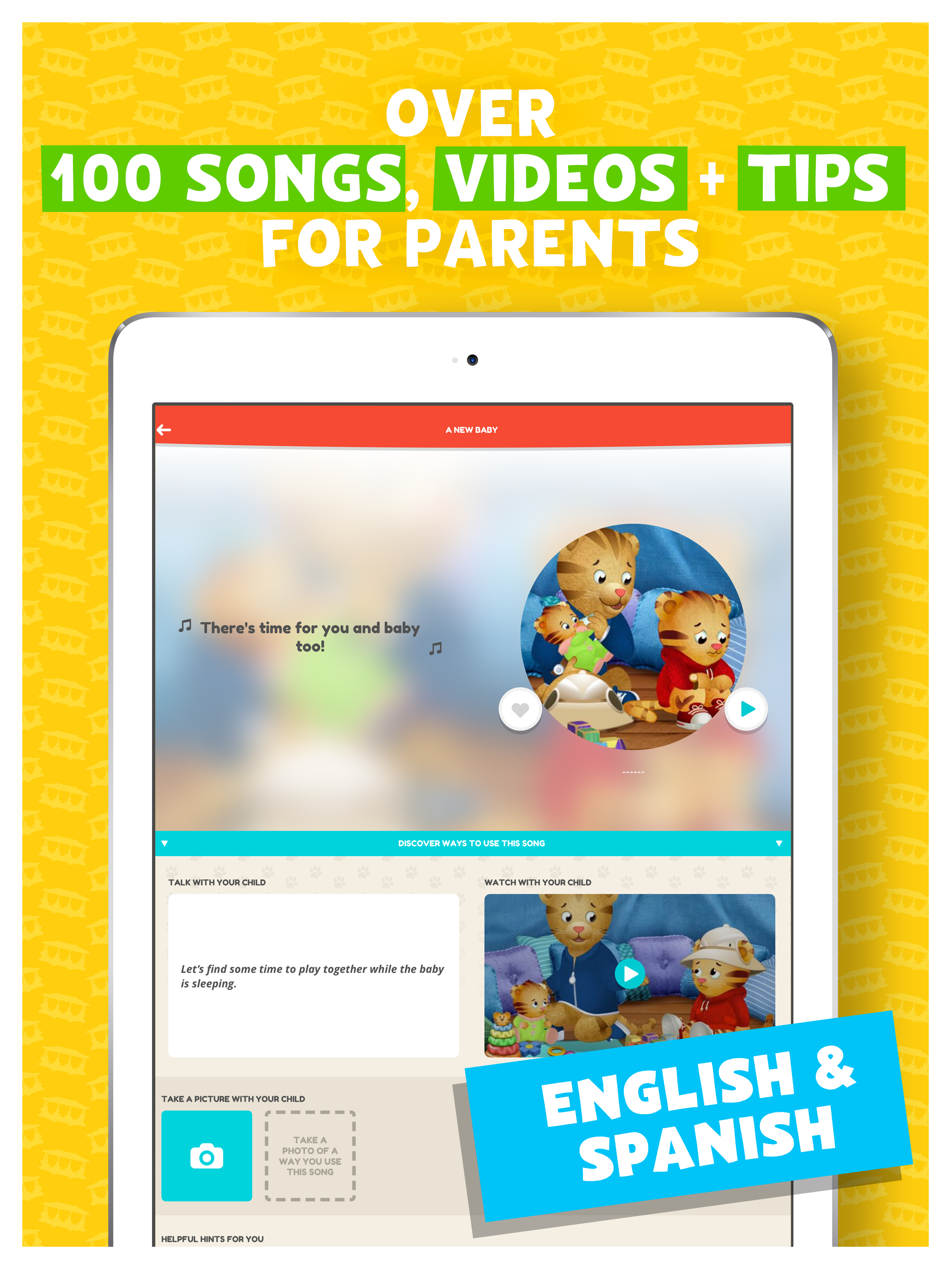 Daniel Tiger for Parents screenshot.