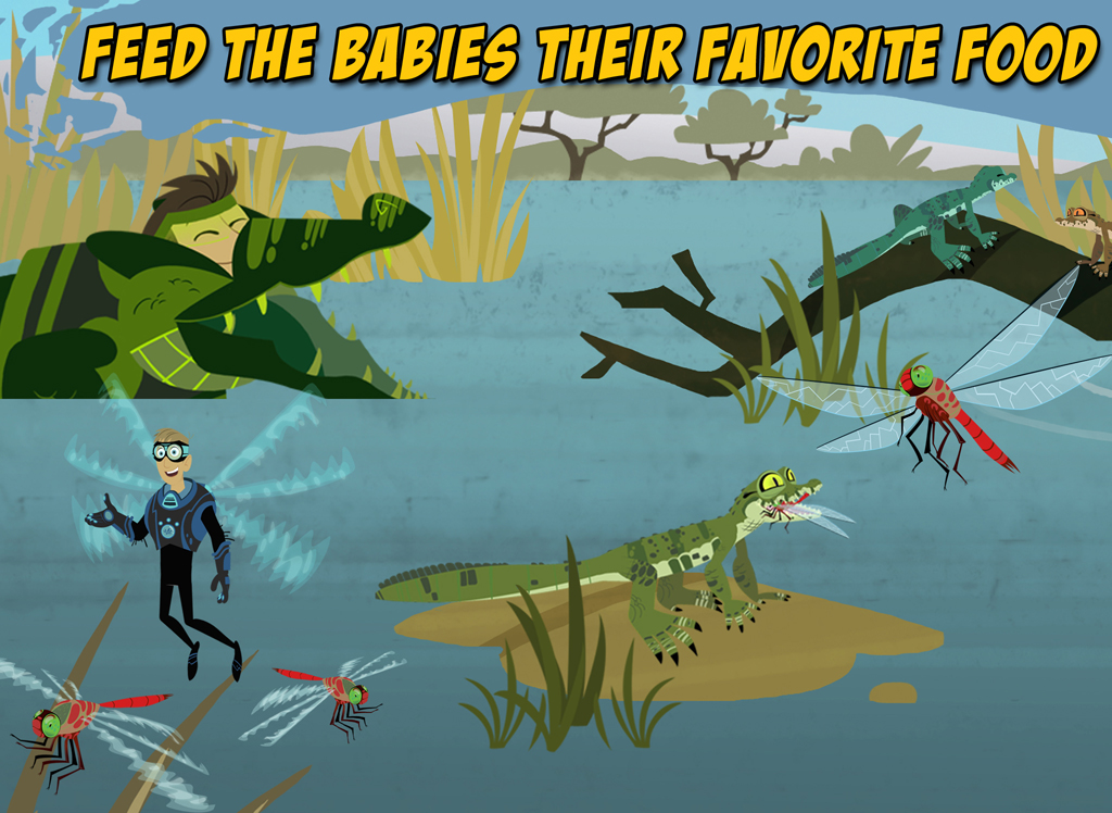 Wild Kratts Baby Buddies screenshot.